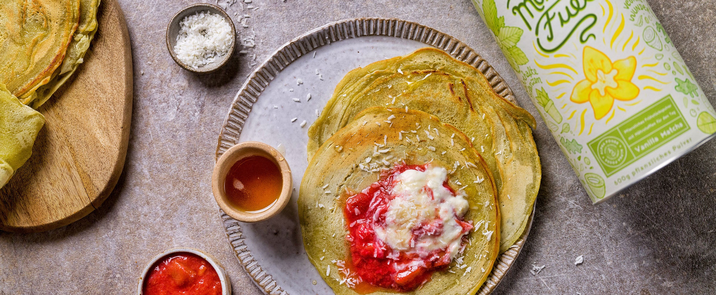 EEN HEERLIJK VOEDINGSRIJK ONTBIJT: ONTBIJTCRÊPES