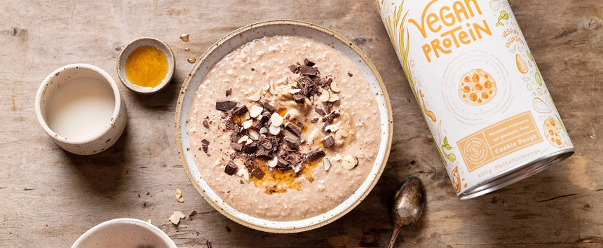 HET PERFECTE ONTBIJT: COOKIE DOUGH PROTEIN PORRIDGE
