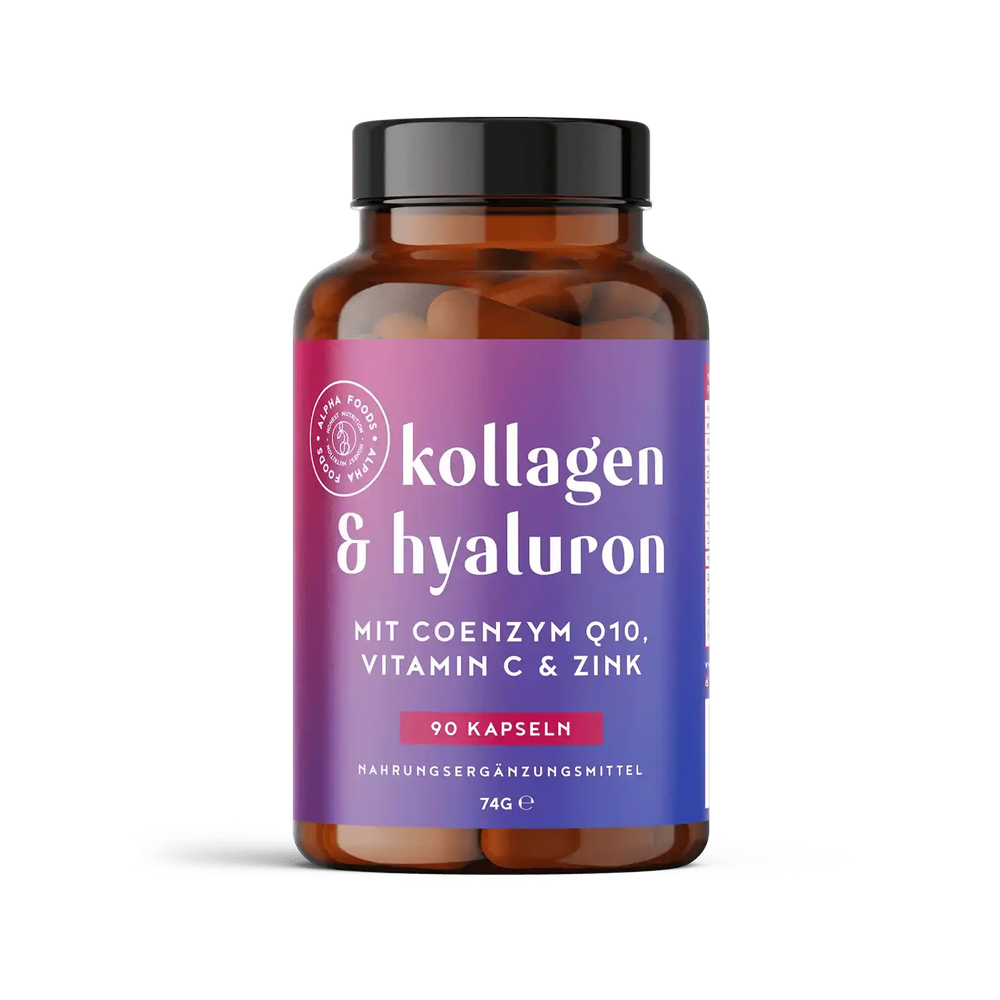 Collageen & hyaluronzuur met Q10, vitamine C en zink