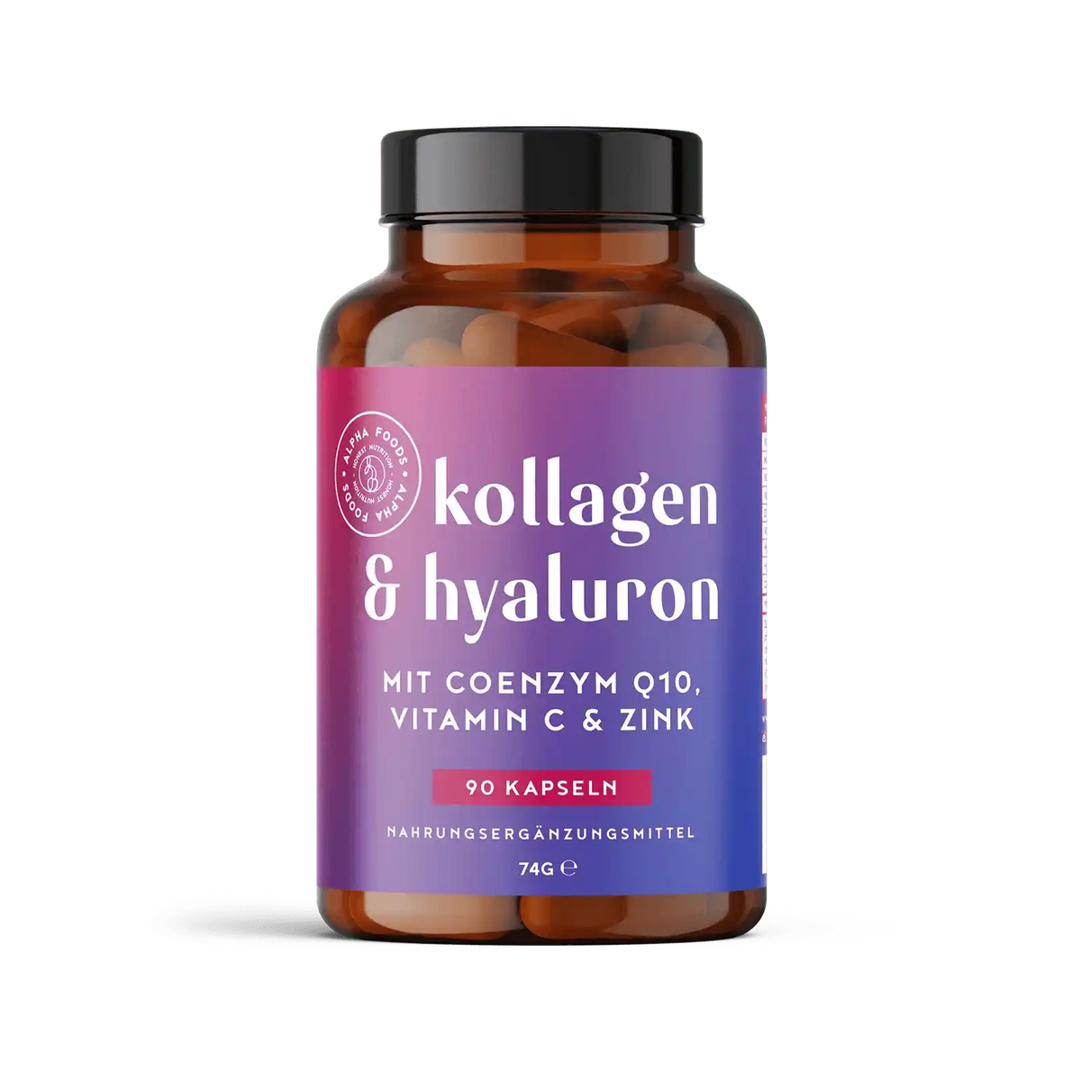 Collageen & hyaluronzuur met Q10, vitamine C en zink