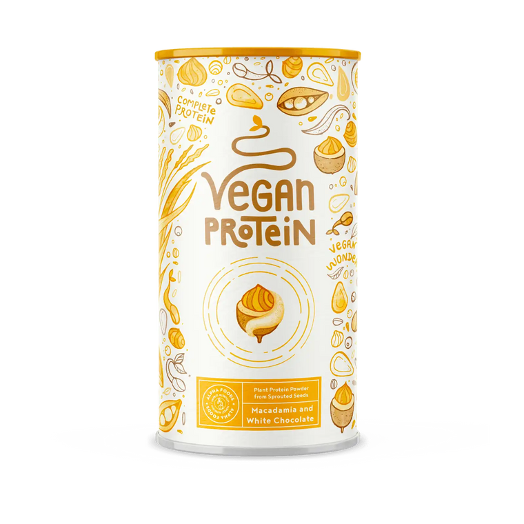 Vegan Protein - Witte chocolade macadamia