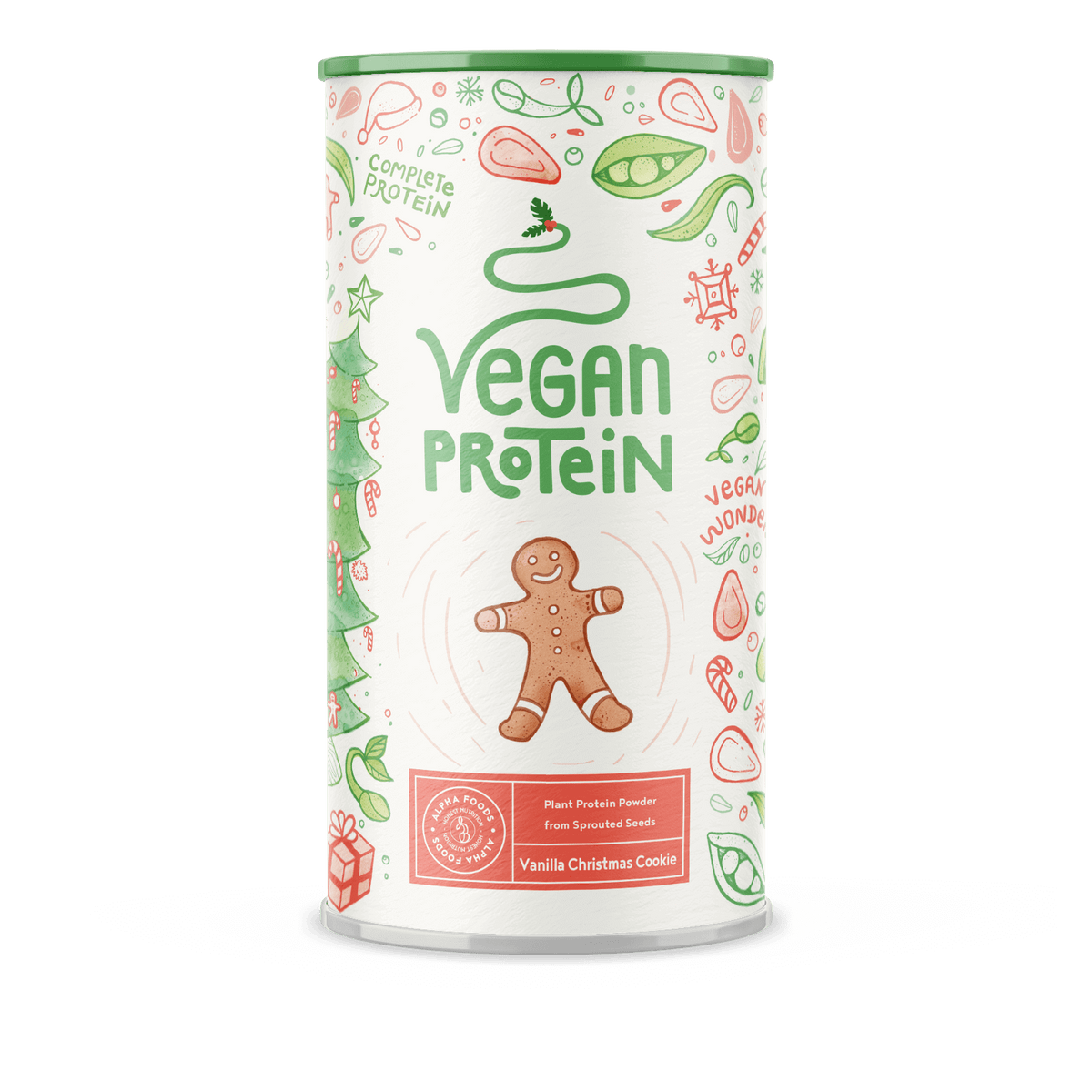 Vegan Protein - Vanille kerstkoekjes smaak