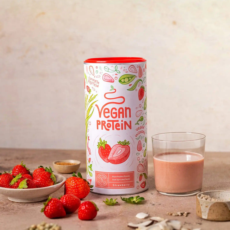 Vegan Protein - Aardbeiensmaak