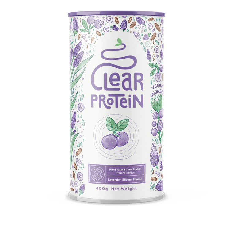 Clear Vegan Protein - Bosbessen lavendel smaak 400g
