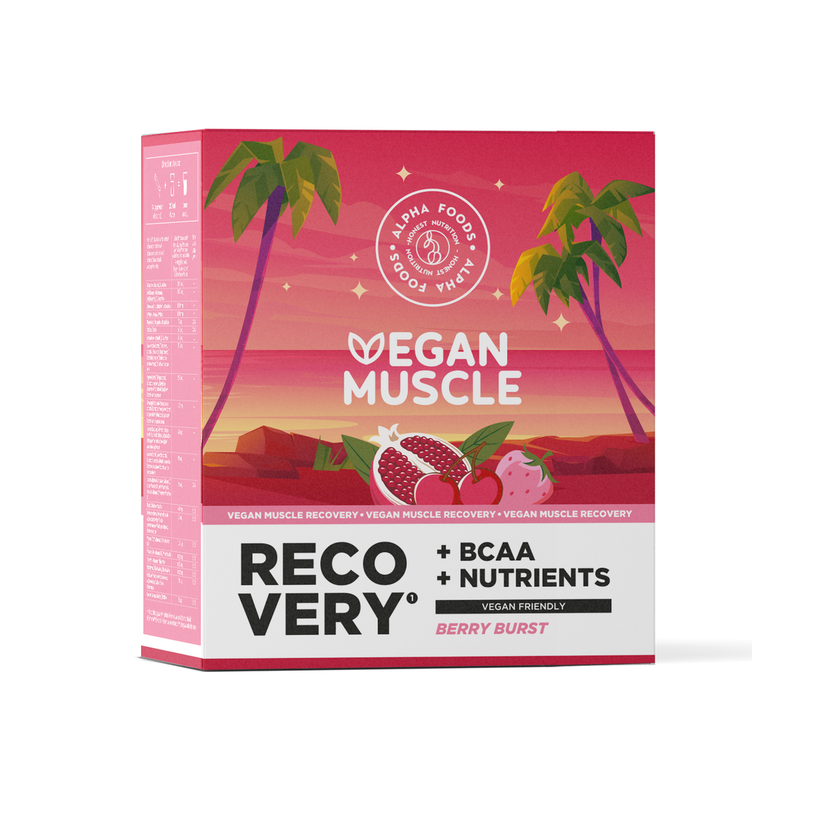 Vegan Muscle Recovery Drink - Berry Burst